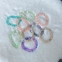 DIY Handmade clearance candy bracelet beads, all-match sunflower small zou chrysanthemum bracelets with mixed colors and pendant bracelets